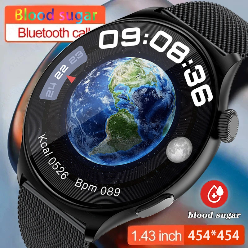 

Смарт-часы женские/мужские с поддержкой Bluetooth, экран 2023*1,43