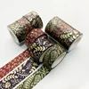 3Rolls Gold Foil Washi Tape Set Decorative Adhesive Tape Scrapbooking 5m Washitape Sticker Kawaii Diary Stationery Masking Tape 5