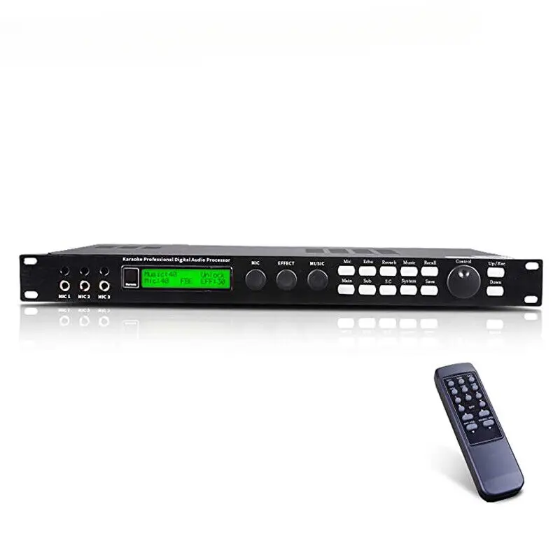 

Professional Digital o Processor Inteace Prevent Howling o Effector
