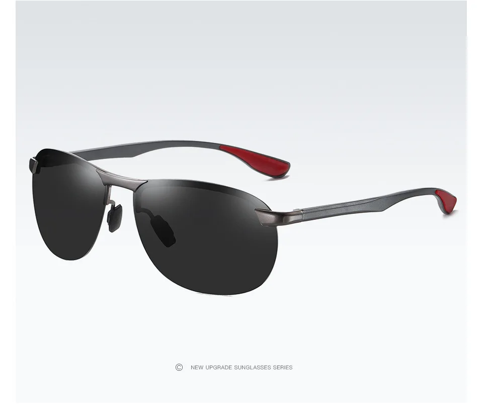 Neue Aluminium Magnesium Sonnenbrille Polarisierte Gläser Männliche Fahrer Sport Cycliste Uv400 Frauen Fahrräder Li Ning Polar – Detail 31
