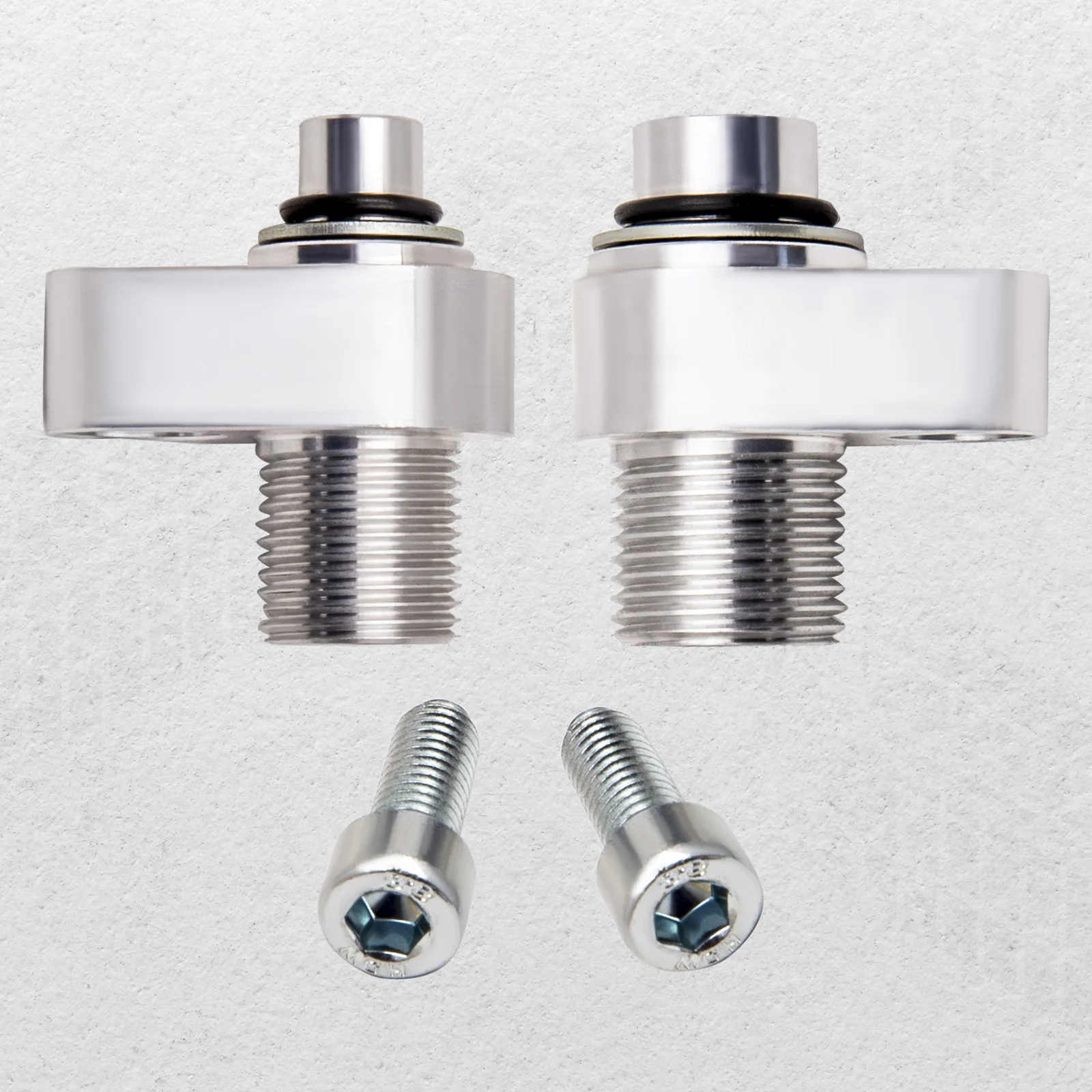 

2 pcs A/C AC Compressor Connector Fitting Set for LS Engine Swap for 451-1106