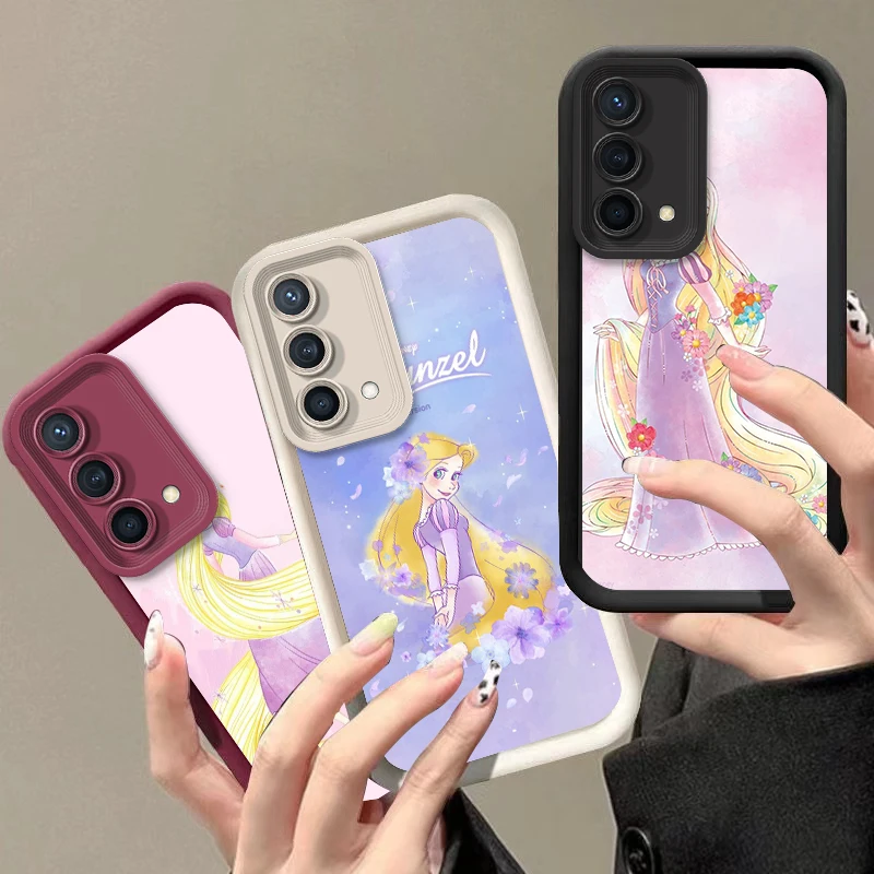 Princess Girl For Reno X5 X3 10 8T 7Z 6 5 Pro Plus Pro 4G 5G Eye Ladder Custodia Per Telefono