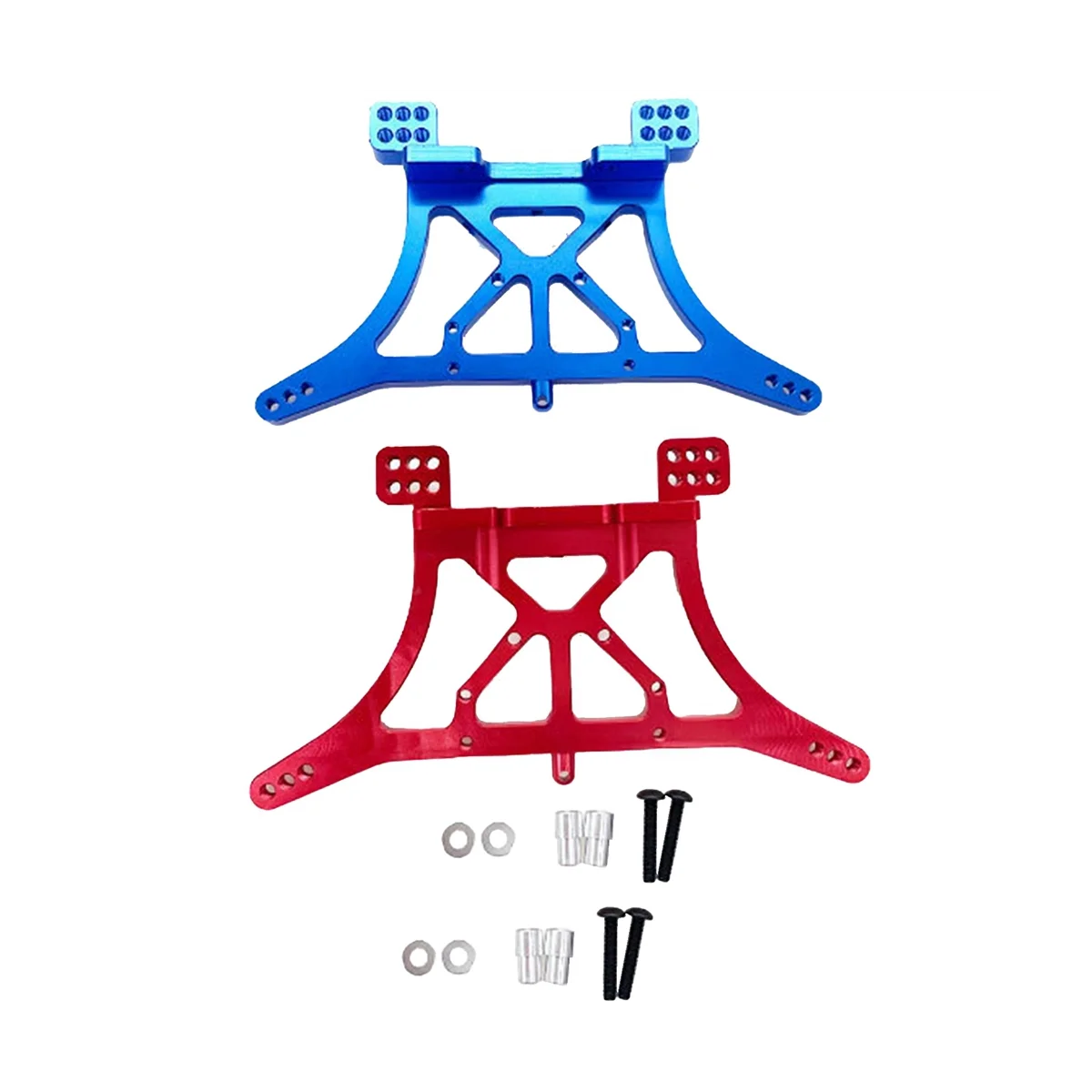 

Алюминиевый задний амортизатор для Traxxas Slash 2WD 2 Упаковка красный + синий 122x70мм