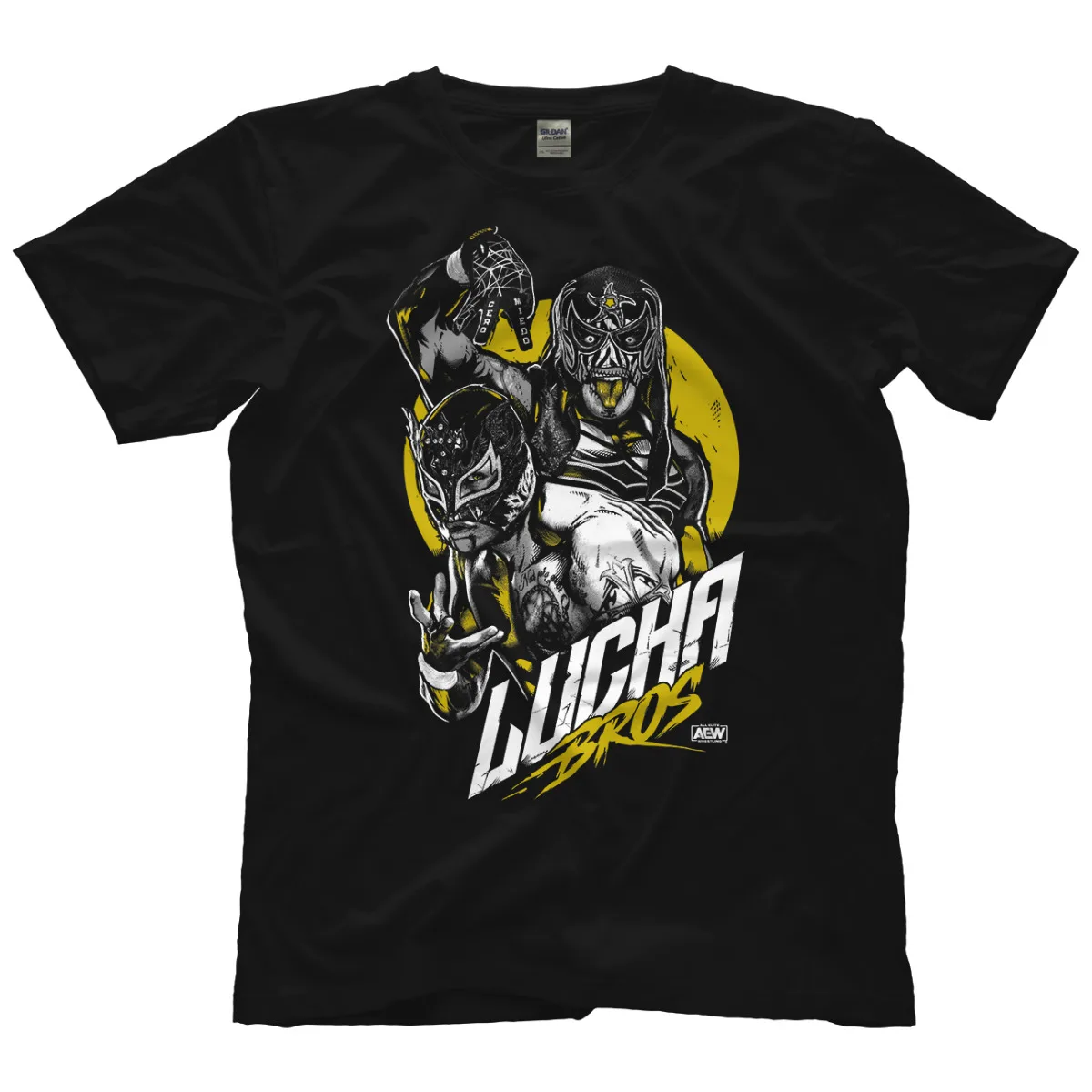 Lucha Bros - Blind Spot Aew T-Shirt Ufficiale Maniche Lunghe O Corte