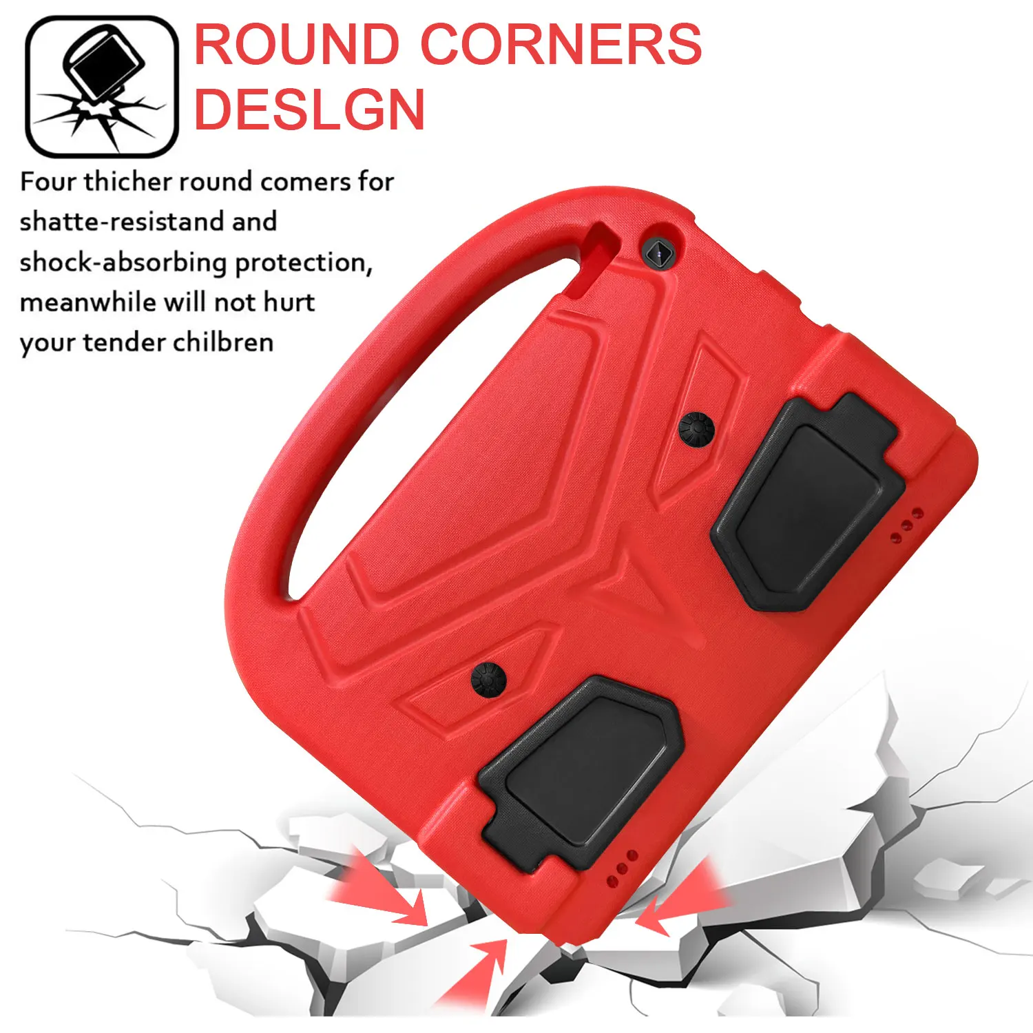 Children's Cartoon Sparrow Tablet Case with Stand