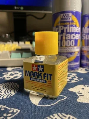  Mark Fit Decal Softener 40ml Bottle by Tamiya