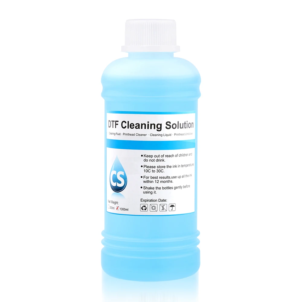 Printer Cleaner 4 volume DTF cleaning Solution for Epson DX4 DX5 DX7 L1800 L805 L800 1390 I3200 DTF ink cleaning Liquid