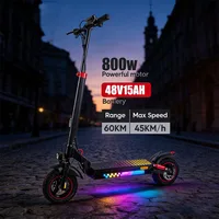 Trottinette Électrique Pliable WildStride T4Plus, Autonomie Max 60KM, 48V 15Ah, Pneu 10'' à Pression Maximale, Double Amortissement, Hauteur Réglable, Idéale pour les Trajets Quotidiens 1