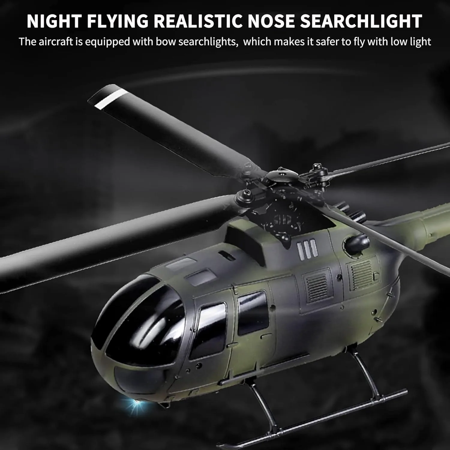 C186 Remote Control Helicopter Single Propeller Without Ailerons 6-axis Gyro Stabilization Airplane Altitude Hold Girls Adults 5