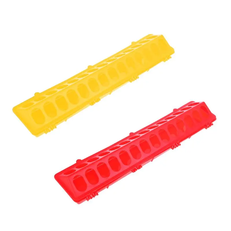 

for Pigeon Feeder Plastic Trough Dispenser for Birds Poultry Feeding Equipm