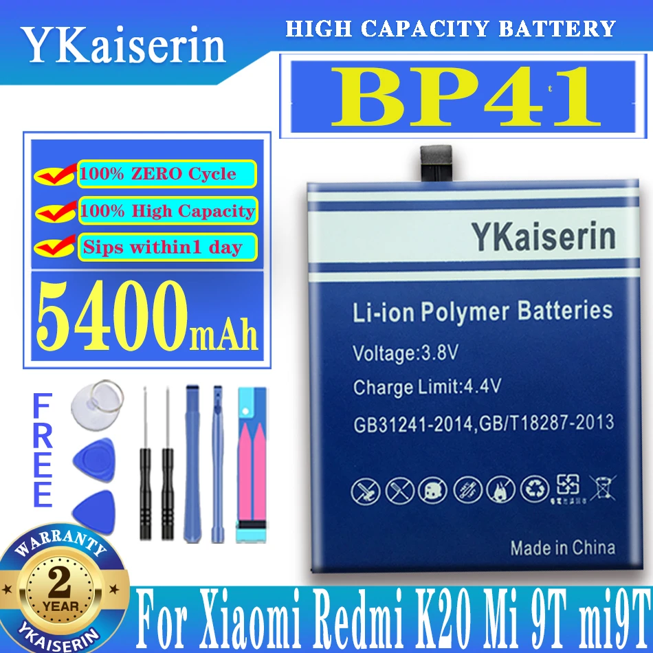 Ykaiserin Per Xiao Mi Bp41 Bp 41 Bp40 Bp 40 Batteria Del Telefono Per Xiaomi Redmi K20 K 20/Mi 9T / K20 Pro Mi 9T Pro K20Pro Batteria
