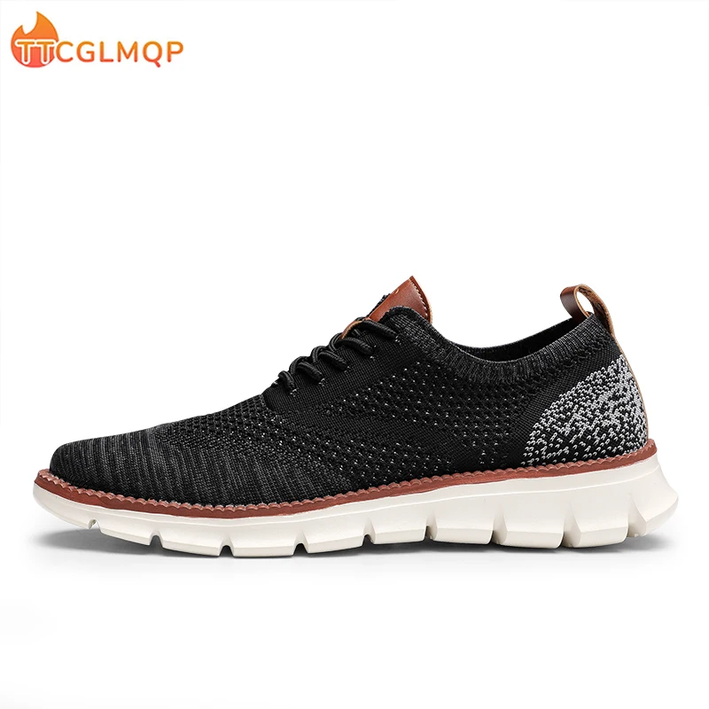 Men's Mesh Casual Shoes Summer Outdoor Sports Fitness Sneakers Fashion Lightweight Breathable Soft Soled Shoes Big Size men sneakers