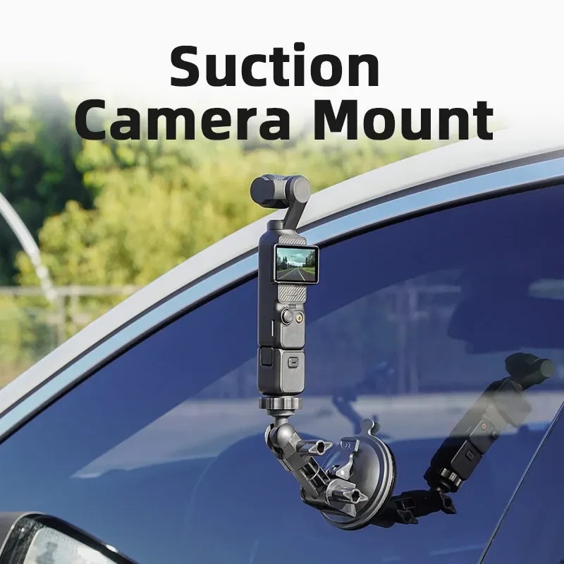 

Compatible with OSMO POCKET3 Car Suction Cup Holder Adapter Frame Expansion Clip Action Camera Accessories