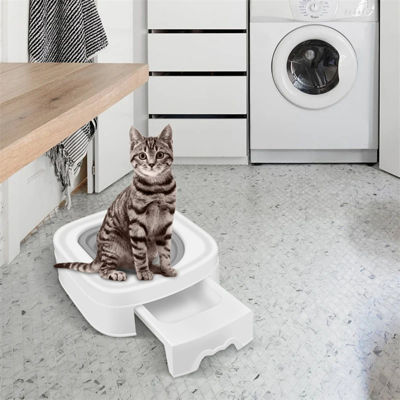Cat Toilet Trainer Reusable with Base