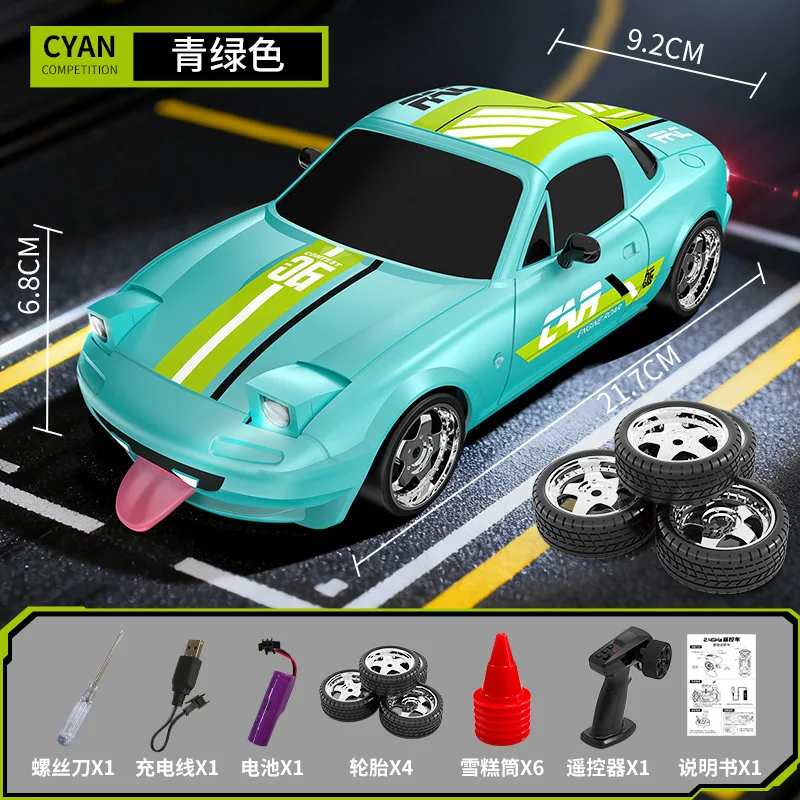 High-Speed 4WD Remote Control Drift Car with LED Lights – Ultimate Racing Toy