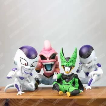 BANDAI Dragon Ball Z Vertical Middle Finger Magic Man Boo Action Figurals Model PVC Toys Collectible Decoration Anime Figurine