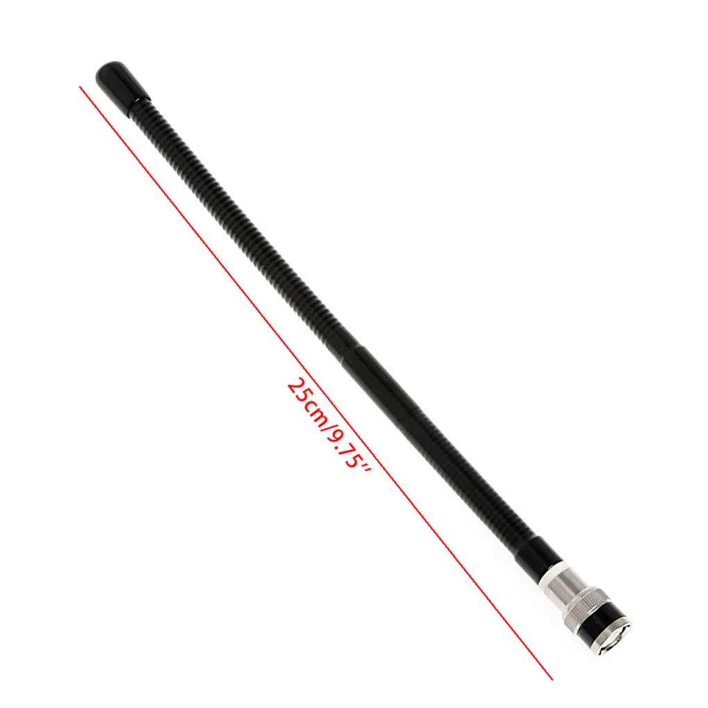 BNC 수 단파 안테나 공중 교체, 켄우드 ICOM 모토로라 IC-V8 TK100 CP500 햄 라디오용, 27 Mhz