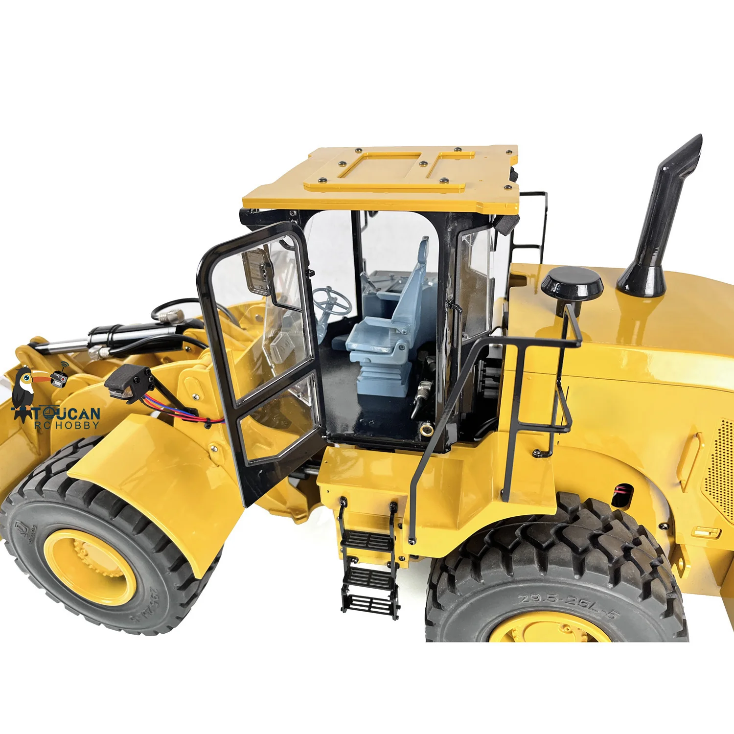 DIM C950 RC Metal 1/12 Hydraulic RC Loader Car Truck Assembled Painted Model ESC Motor Servo Battery Remote Control TH19867 4