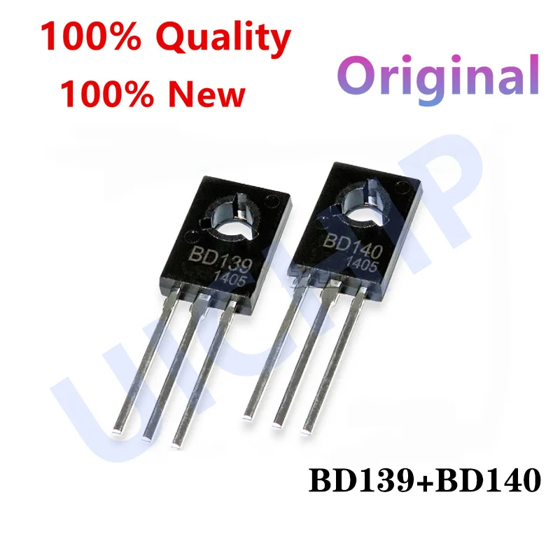 10pair BD139 BD140  BD139(10pcs) + BD140(10pcs) Original TO126 TO-126 new voltage regulator IC