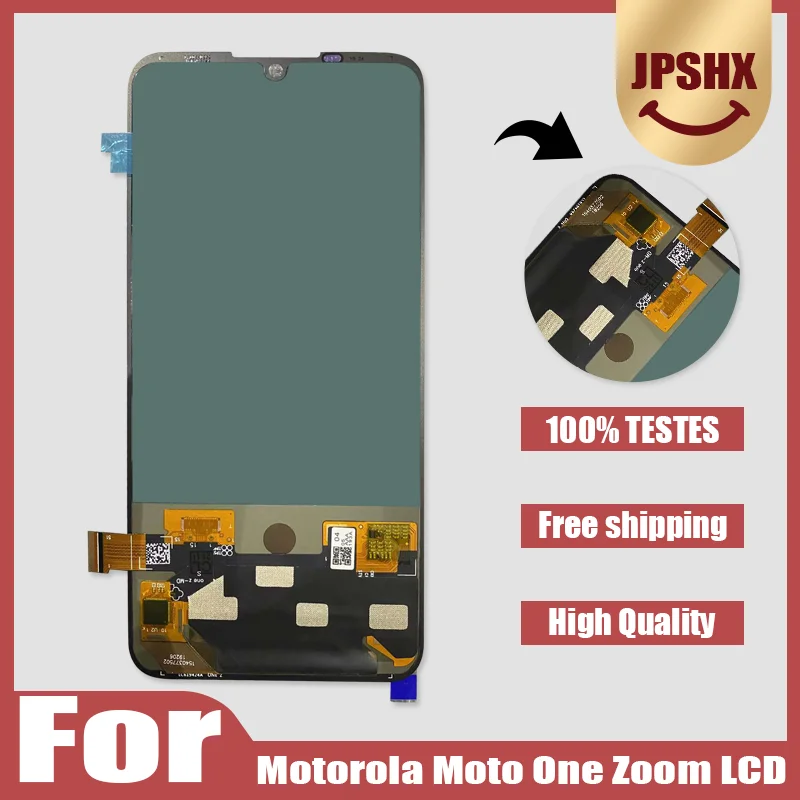 

Original Display for Motorola Moto One zoom LCD Display Touch Screen Digiziter Assembly for moto one Zoom LCD Touch