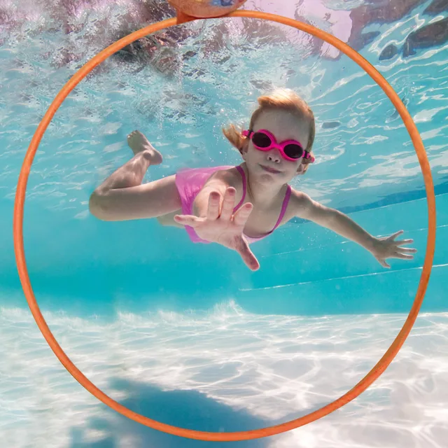 Pool Diving Ring Toys Diving Through Swim Rings For Kids  Adults Pool Toys Water Sports Gift Underwater Sports Training Gifts 4
