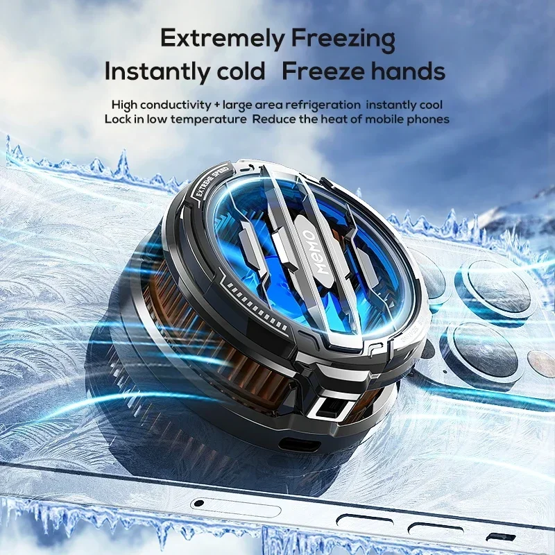 Universal Magnetic Mobile Phone Cooling Fan and Heat Sink