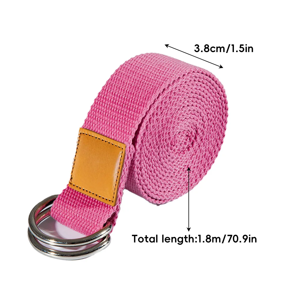 1Pc Non-Elastic Bands Fitness Resistance Bands Yoga Pilates Hip Circle Expander Bands Gym Training Home Workout Equipment