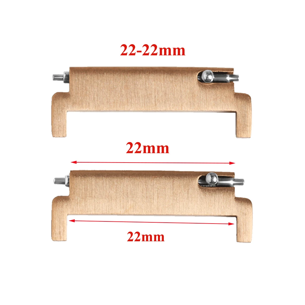 Versatile Quick Release Watch Strap Adapter Pair - Multi-Size Connectors