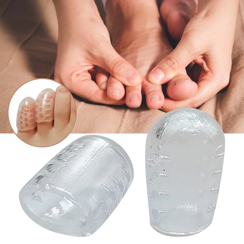 

Silicone Toe Caps Anti-Friction Breathable Toe Protector Prevents Blisters Toe Caps Cover Protectors Foot Care Tool