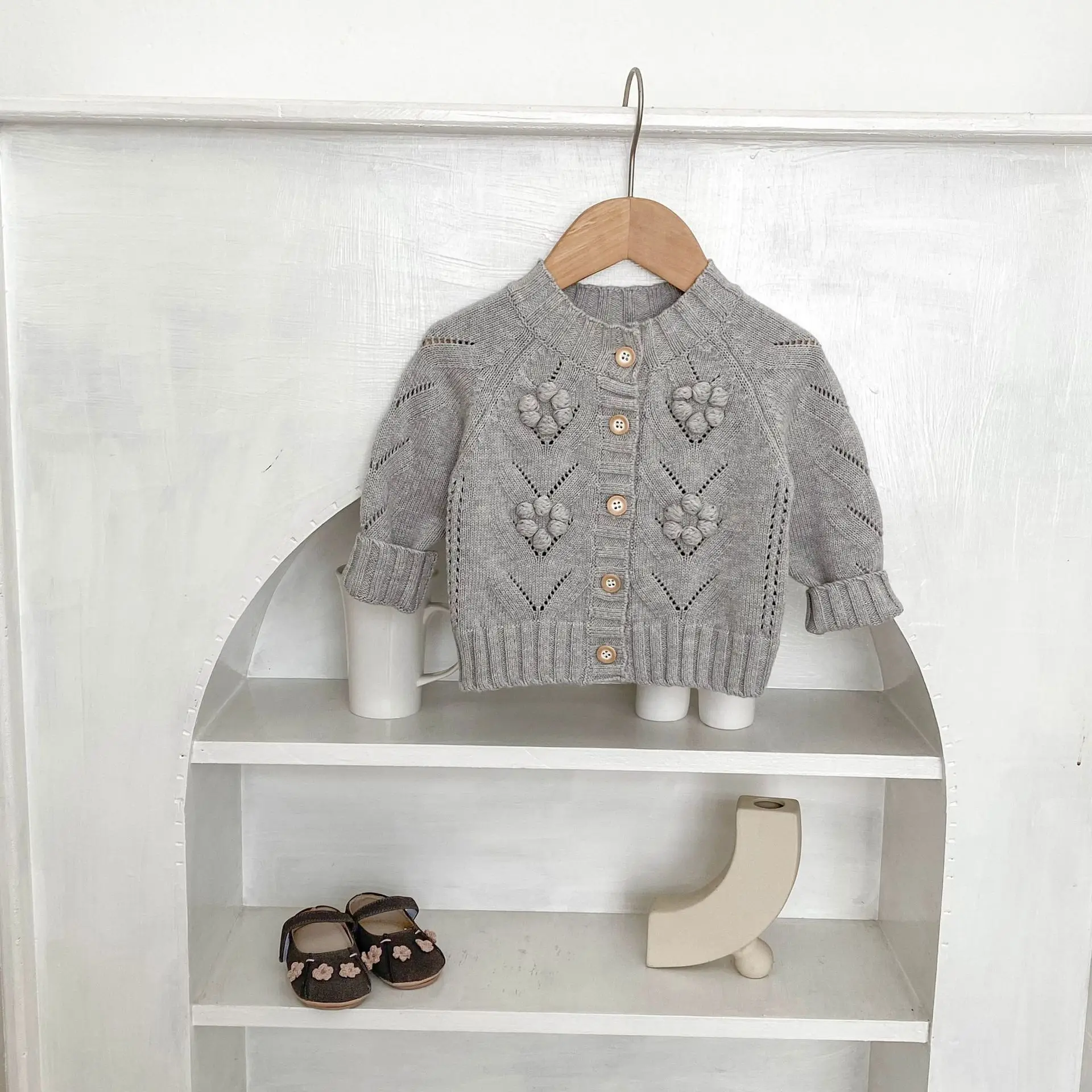 Handmade Baby Girls Knitwear Sweaters
