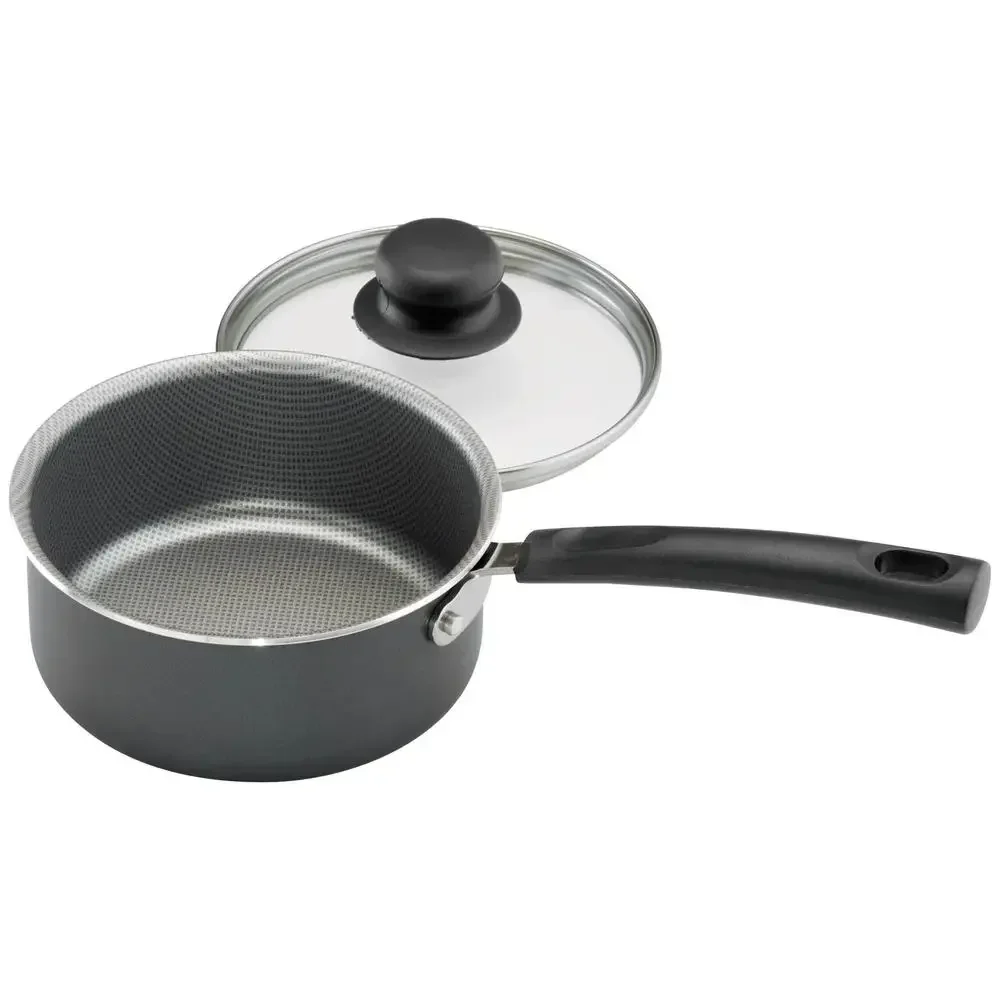 Non Stick Cookware Set 18 Piece Set Nonstick Stainless Steel Cookware Set Kitchen Pots Pans Nonstick Gray Lids Spoons Ladle Griddle Turners