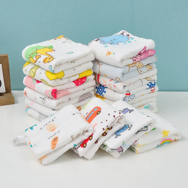 3pcs Baby BathTowel Boys Girls 100% Cotton for Newborn Washcloth Gauze Washcloth Infant Swaddle bath towel baby towel cotton towel