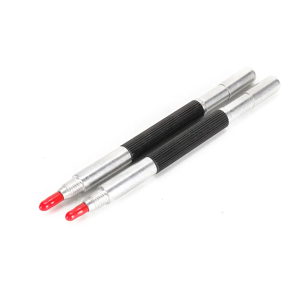 

2pcs 9mm Tungsten Carbide Tip Scriber Marking Etching Pen For Ceramic Glass Metal Wood Carving Scribing Marker Hand Tools
