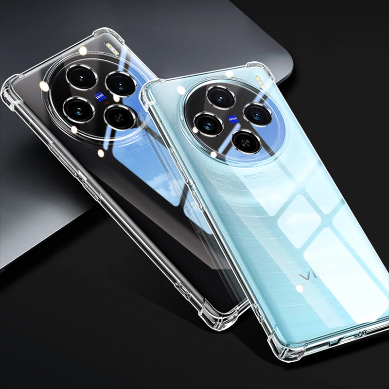Soft Silicone Transparent Airbag Phone Case - Original Back Cover