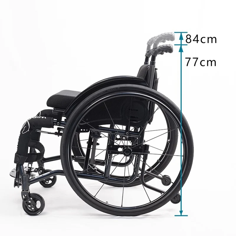 Universal DIY push handle push handle sports wheelchair push handle accessories manual wheelchair push handle 5