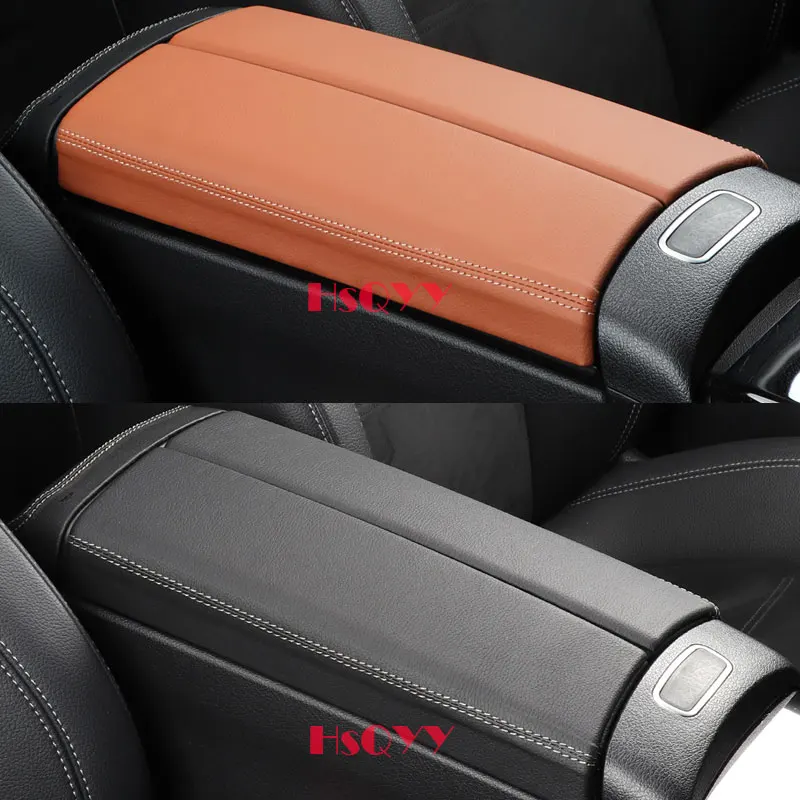Per Mercedes Benz A B Gla Cla Glb Gla Eqb Eqa Class Car Interior Center Bracciolo Box Console Box Storage Box Leather Trim Cover
