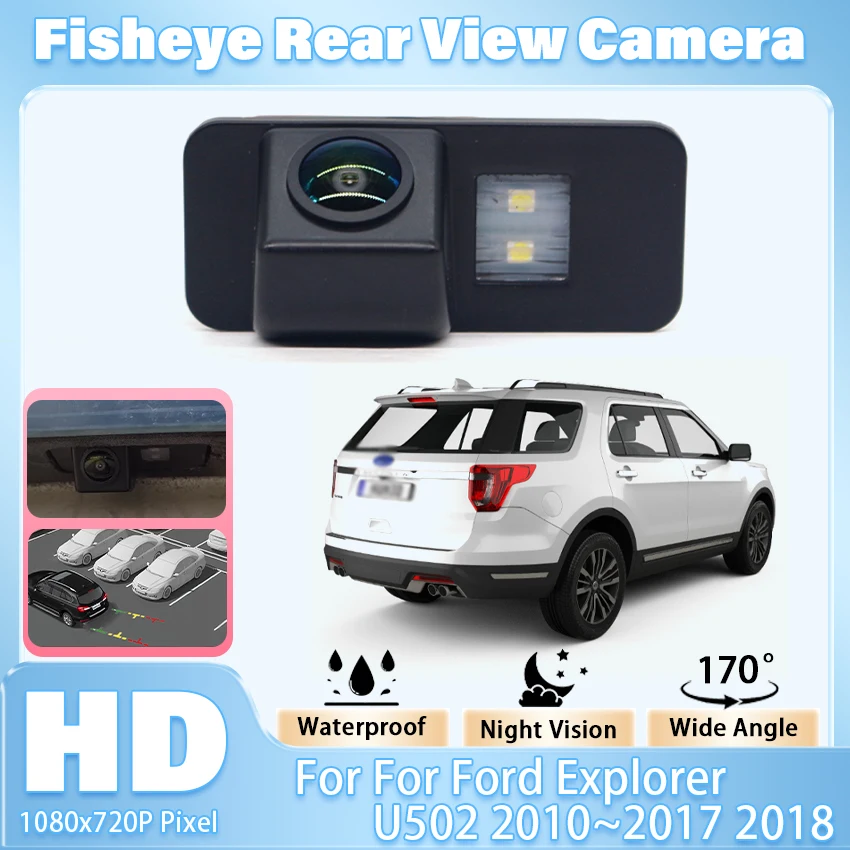 Cámara De Reversa Para Ford Explorer 2011-2015, Visión Trasera, Reemplazo Directo, Compatible Con EB5Z19G490A, Color Negro, Incluye Solo Cámara, Garantía 1 Año, Sin Marca Específica