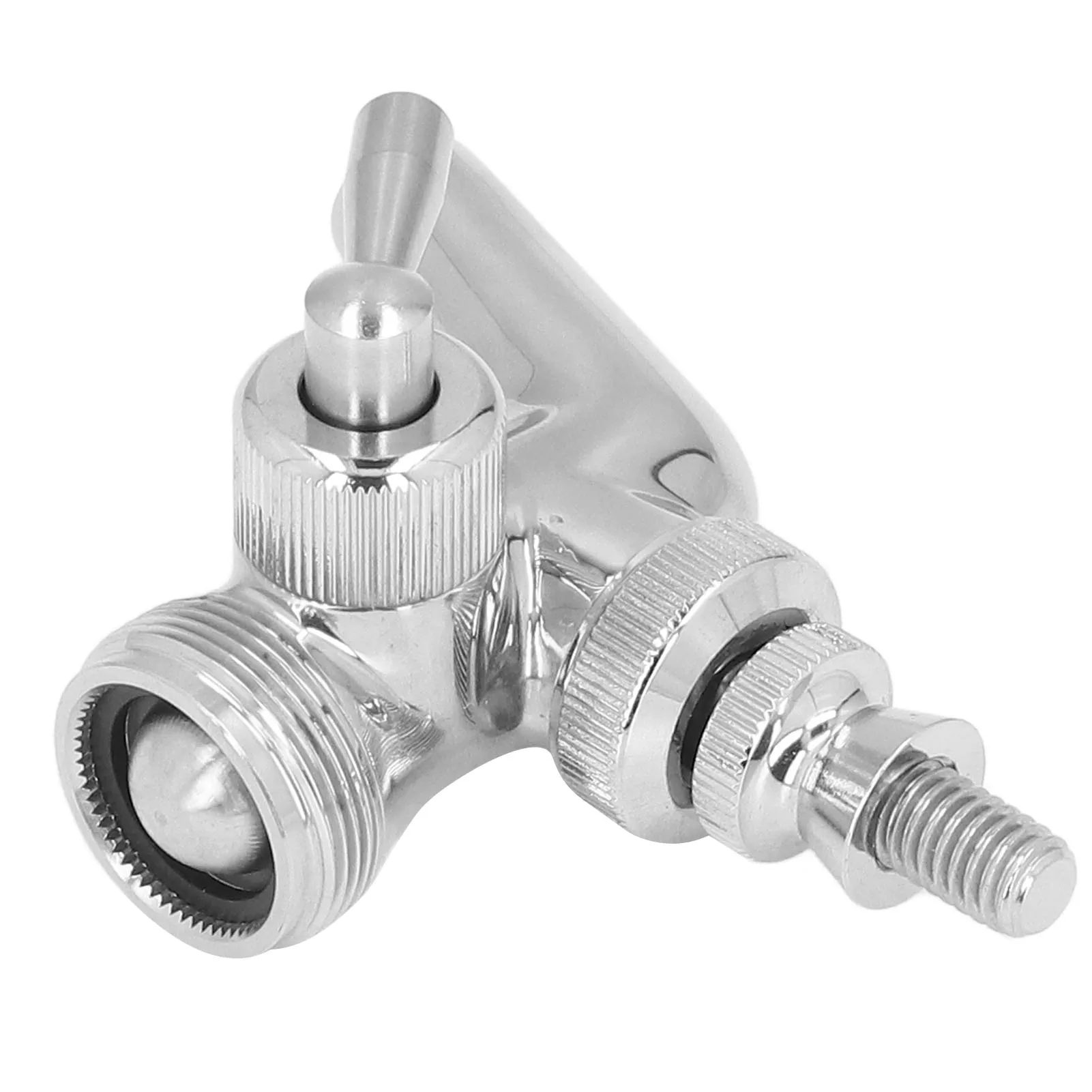 Beer Faucet Beer Control Faucet Stainless Steel Tap with Dust Cover Handle for Homebrewing Stainless Steel