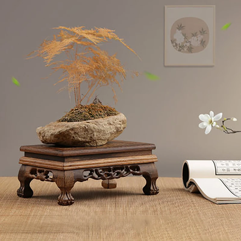 Piedistallo In Legno Retrò - Per Teiere, Piante, Gioielli, Decorazione Casa - Foto 8