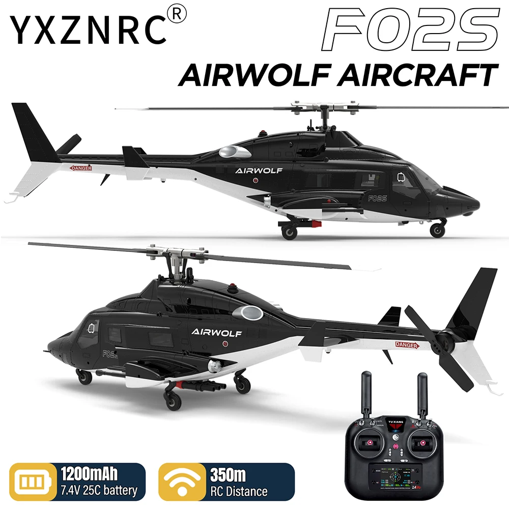 YUXIANG Airwolf RC 헬리콥터 1:34 9CH GPS 브러시리스 광학 흐름 포지셔닝