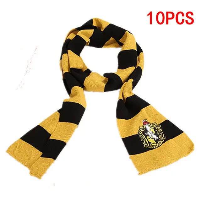 10PCS Hermione adult wizard scarf academy cosplay school magic scarf accessories