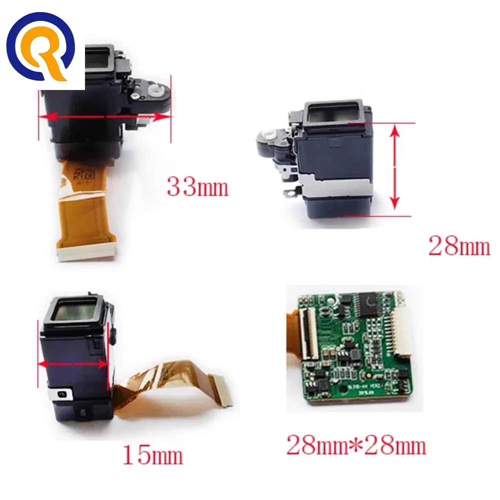 Mirino OLED 0.39" 1024x768 per Drone FPV - Micro AV HDMI