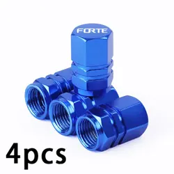 Enhanced Car Wheel Tire Valve Caps - Airdust Waterproof Design (Forte)
