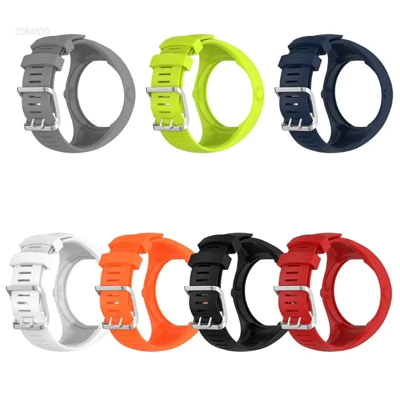 

for POLAR M200 Durable Sweatproof Watch Bracelet Adjustable Silicone Replacement Smartwatch Soft Band Straps