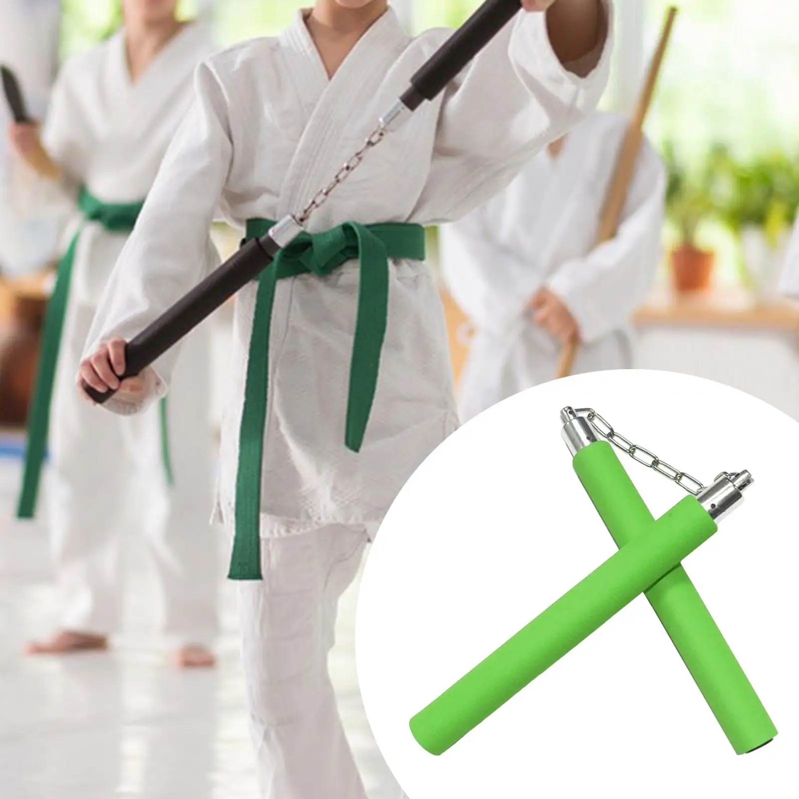 TrainingFoamNunchucksToysChineseNunchucksforKarateBeginners
