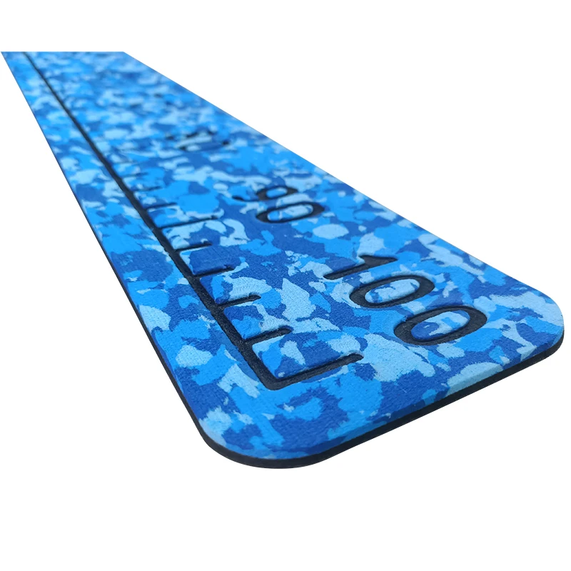 100CM EVA Foam Fish Ruler Self-Adhesive Fishing Measuring Sticker