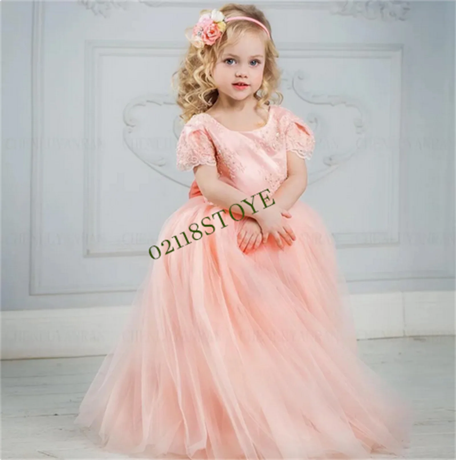 cute-tulle-flower-girls-dresses-2023-short-sleeves-a-line-kids-wedding-party-dress-back-bow-long-elegant-girl-princess-gowns