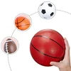 Mini Inflatable Ball 12.5cm Basketball / Football 17cm Rugby Ball Elasticity Outdoor Exercise Sports and Entertainment Props TMZ 4