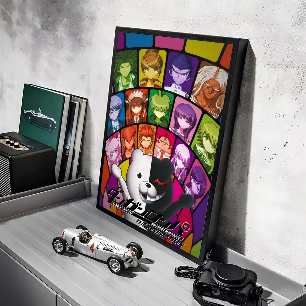 D-DanganRonpa Anime-Poster, Aufkleber, Wandgemälde, selbstklebende Dekoration für Schlafzimmer, Wohnzimmer, Zuhause, HD-Wandaufkleber, Geschenk – Detail 22