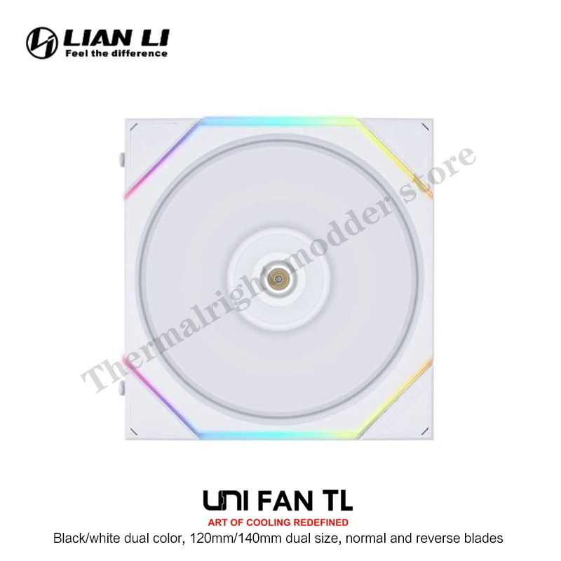 Lian Li-radiador Cooler para pc Cabinet Tl120 140 Rgb 4th Performance Evolution Forward e Reverse Blade pc Pcs por Pacote - Imagem 3
